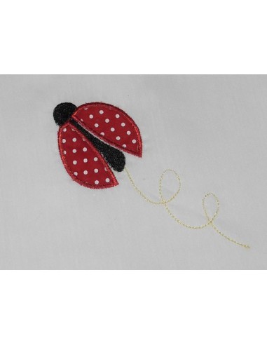 Motif De Broderie Coccinelle