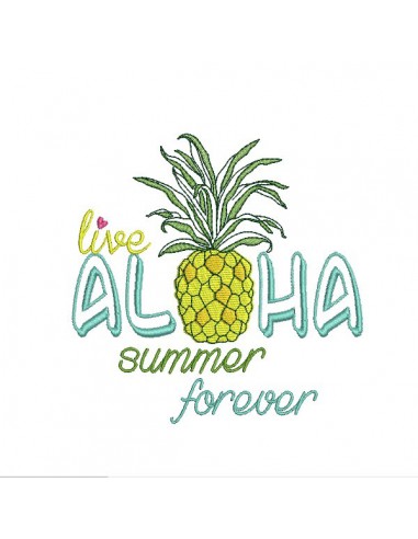 Instant download machine embroidery  watermelon hello summer