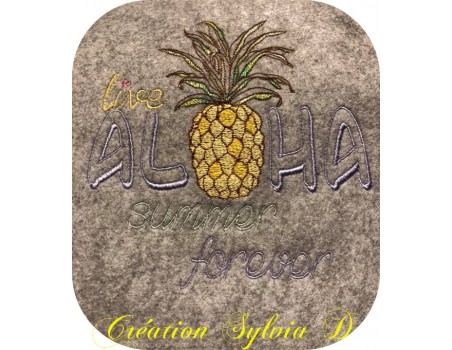 Instant download machine embroidery  watermelon hello summer