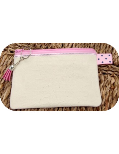 Trousse de toilette Alice personnalisée avec broderie