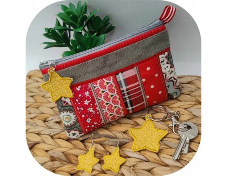 machine embroidery design star fsl