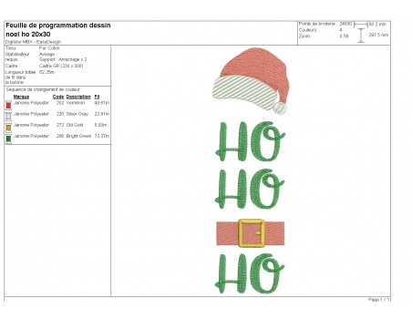 machine embroidery design Christmas text