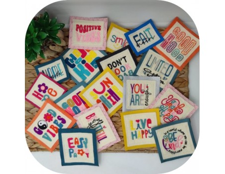 Motif de broderie machine Be you tiful