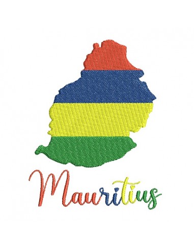 machine embroidery design  Mauritius Island