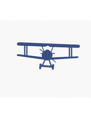 Instant download machine embroidery design airplane