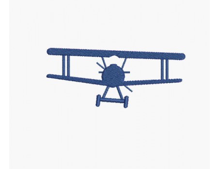 Instant download machine embroidery design airplane